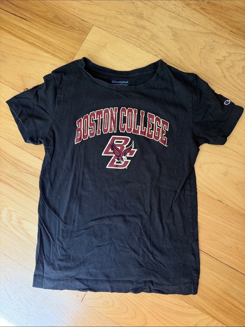 Champion Kids Black Boston College Graphic Tee